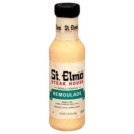 St Elmo Steak House Remolaude Sauce, 11.75 oz Bottle