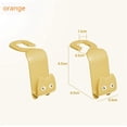 thumbnail image 2 of Car Seat Headrest Hooks, 2Pack Car Storage Headrest Hooks-orange, 2 of 2