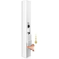 thumbnail image 5 of Sound Town Weather-Resistant Compact Aluminum Line Array Column Speaker with Wall Mount Bracket, 6 x 3 Woofers, 4 x 1.2 Dome Tweeters, White, for Church, Indoor & Outdoor Installation (CARPO-M64W), 5 of 7