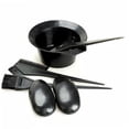 thumbnail image 4 of YSNOOWE 1Set Hairbrush Set with Coloring Comb Bowl and Earmuffs for Self-Help Hairdressing At Home, 4 of 8
