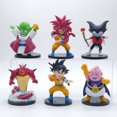 thumbnail image 1 of TAMASHII NATIONS Dragon Ball Z 6-Pack Mini Figure Set, 3.15 Inch Collectible Anime Characters with Dragon Balls, 1 of 1