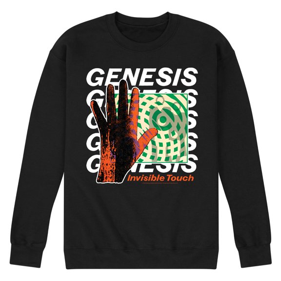 Genesis - Invisible Touch - Men's Crew Fleece Sweatshirt