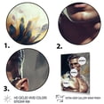 thumbnail image 3 of Designart Fashion Muscular Man With Sun Glasses VII Canvas Wall Art, 3 of 5