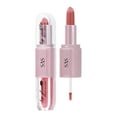 thumbnail image 2 of Long-Lasting Smudge-Proof Lipstick - Shade C A3 - 2 in 1 Lipstick & Liquid Lipstick Double Ended Lip GLōss and Lipstick Finish Long Lasting Velvet Lip GLōss Colorful Multifunctiona Makeup Organizers, 2 of 9