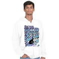 thumbnail image 4 of The Smurfs Kanji Gargamel Daily Grind Men Big & Tall Zip Hoodie Brisco Brands 2X, 4 of 5