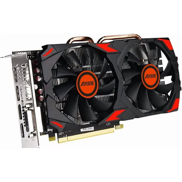 Tarjeta de Vídeo RX 580 8GB 256Bit 2048SP Tarjetas Gráficas GDDR5 para AMD Radeon RX 580 Series Profesional para Juegos