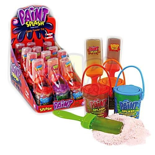 Paint Splash 2 in 1 - Lollipop and Candy Dip. 3 Great Flavours, Paint Splash-Lolli & Candy Dip