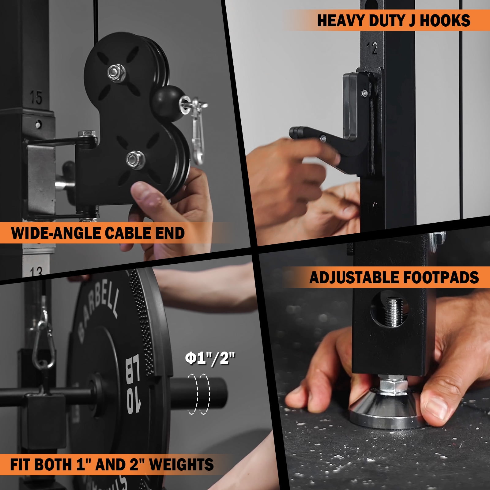 Mikolo Foldable Power Rack Cage,1000lbs Capacity Nigeria Ubuy