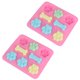 thumbnail image 4 of KAKOWELY 2 moldes de silicona para hornear pasteles con formas adorables, moldes de chocolate para el hogar, 4 of 4