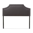 thumbnail image 1 of Avignon Upholstered King Headboard in Dark Gray, 1 of 4