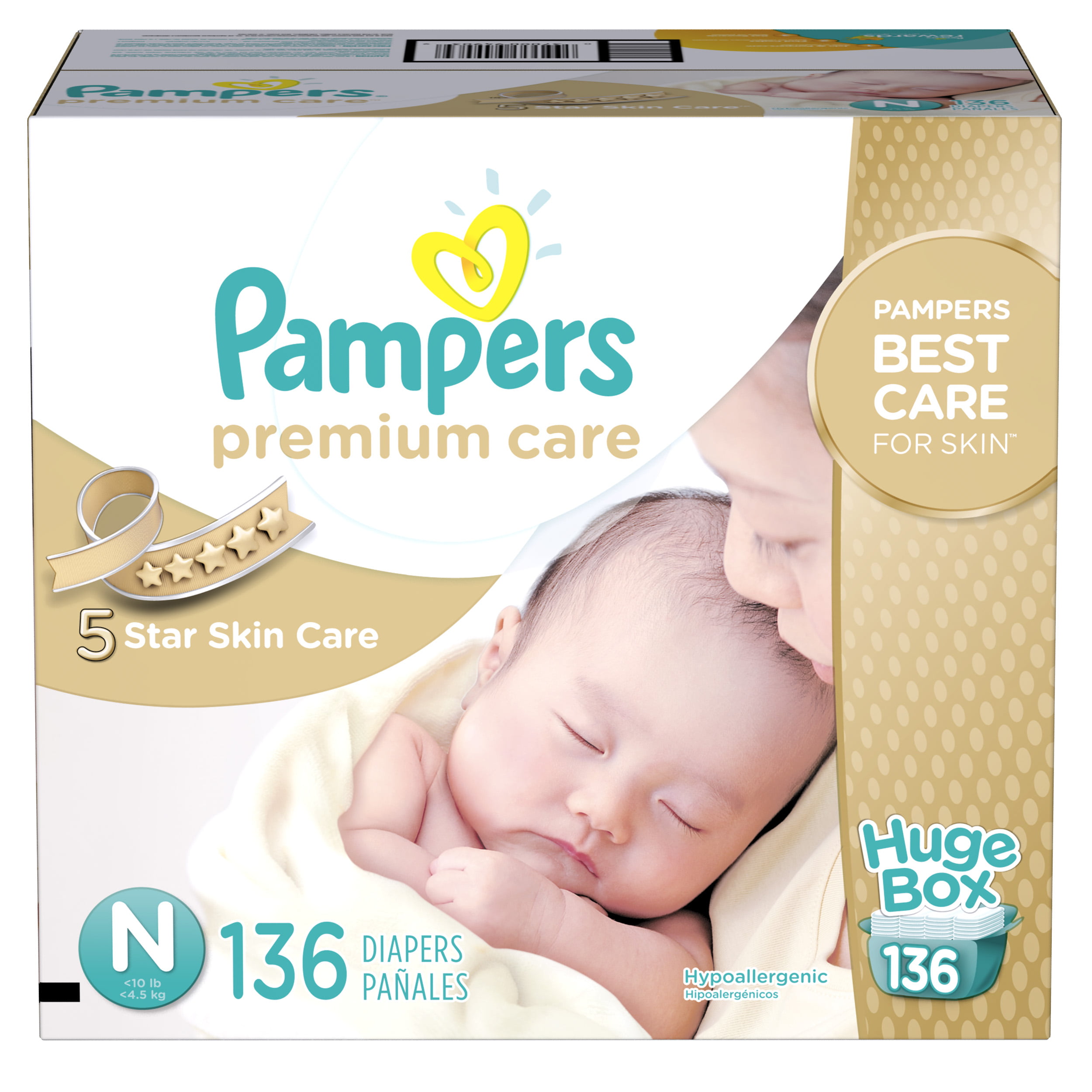 Pampers Premium Care Diapers (Choose 