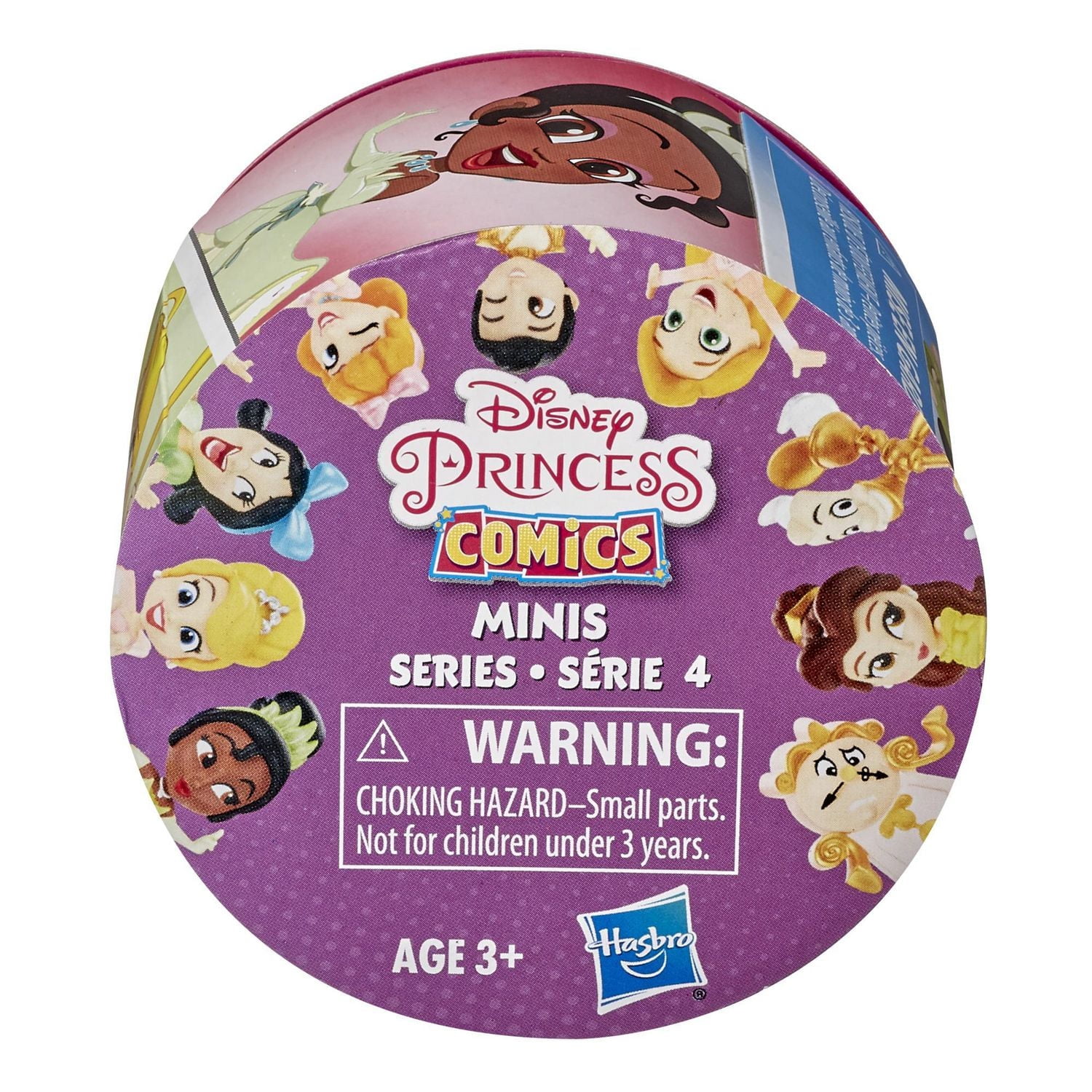Disney Princess Comics 2-Inch Collectible Dolls, Doll Surprise Blind Box with Favorite Disney Princess Comic Book Characters