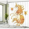 thumbnail image 5 of Ambesonne Unicorn Shower Curtain, Unicorn and Art, 69"Wx70"L, Multicolor, 5 of 5