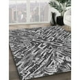 thumbnail image 3 of Ahgly Company Machine Washable Indoor Square Transitional Gray Cloud Gray Area Rugs, 7' Square, 3 of 7