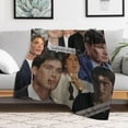 thumbnail image 6 of Cillian Murphy Blanket Handsome #3 Super Soft Throw Blanket Silky Flannel Lightweight for Sofa, Bed Blanket All Season Use 60"*80"（150 * 200cm）, 6 of 6