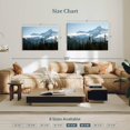 thumbnail image 3 of Elephant Stock Mt. Rainier Summit Wall Art - Horizontal Canvas Wall Art - Living Room Wall Decor - Nature Canvas - Blue And Black Decor - 39" x 26", 3 of 4