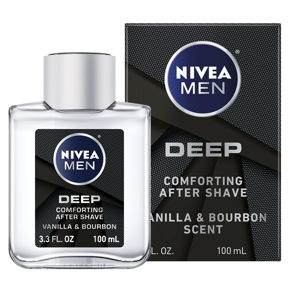 NIVEA Men DEEP Comforting Post Shave Lotion, 3.3 fl. oz. Bottle