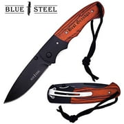 Engraved Pocket Knife Tactical - Gifts for Father- Best Dad Ever, Birthday Gifts (GI2-PK1 RWGP)