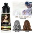 thumbnail image 6 of Herbishh Light Brown Hair Color Shampoo 500ml and Argan Hair Mask – Covers Grey Hair for Men and Women, Ammonia-Free Natural Hair Dye for Dry and Damaged Hair, 6 of 9
