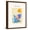 Brown Frame, variant on Art.com Flat Design Matisse Style Vector Illustration Photographic Print by Nadezhda Ivanova, 12" x 16"