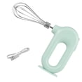 thumbnail image 2 of Batidor de crema de huevo eléctrico, batidor de crema de cocina automático ajustable de mano, batidora de mantequilla, agitador, herramientas Herramientas y accesorios para hornear verde 1 varilla Inteprter HA007445-03B, 2 of 6