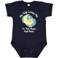 thumbnail image 3 of Inktastic Gigi Loves Me to the Moon and Back Boys or Girls Baby Bodysuit, 3 of 5
