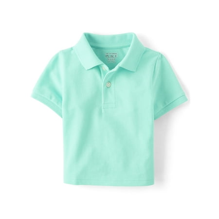 The Children's Place Baby & Toddler Boys Short Sleeve Pique Polo, Sizes 6M-5T
