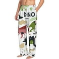 thumbnail image 2 of Balery Men'S Cute Dinosaurs Pants,Sleepwear Pants,Pajama Pants,Pj Bottoms Drawstring And Pockets-Xx-Large, 2 of 9