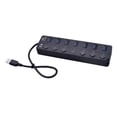 thumbnail image 3 of Concentrador Hub USB 7 en un Hub con USB 3.0 Retrocompatible con Especificaciones Estándar USB 3.0 Yotijar Concentrador USB de alta velocidad, 3 of 7