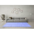 thumbnail image 3 of Ahgly Company Indoor Rectangle Solid Blue Modern Area Rugs, 5' x 8', 3 of 4
