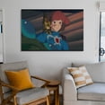 thumbnail image 6 of Anime Poster Nausicaä of The Valley of The Wind Classical Canvas Poster Wall Art Picture Prints Hanging Photo Gift Decor Home Posters Artworks 12x18inch(30x45cm), 6 of 6