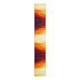 thumbnail image 3 of Unique Loom Metro Collection Area Rug - Sunlight (2' x 13' Runner Orange/Black), 3 of 7