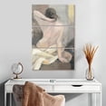 thumbnail image 2 of Elephant Stock After The Bath I Wall Art - Vertical Multi Panel Canvas - Living Room Wall Decor - People Multi Panel - Beige And Gray Decor By Albena Hristova - 20" x 32", 2 of 8