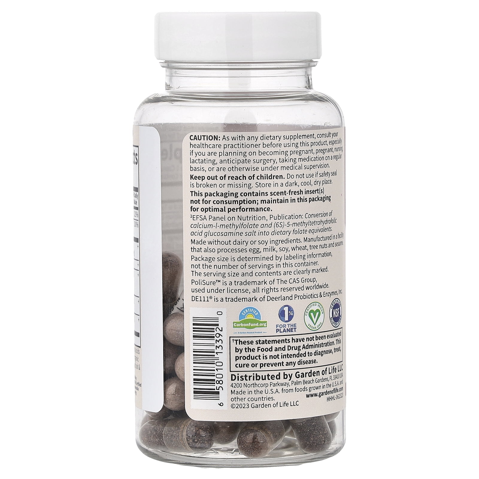 Garden of Life Herbals, Heart Health, Sweet Citrus, 30 Vegan Capsules