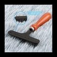 thumbnail image 3 of Carpet Restoration, Carpet Rake, Carpet Groomer Rake, Rug Rake,Hair Cleaner Suitable for Rug and Carpet,2 x comb,Black&Brown, 3 of 6