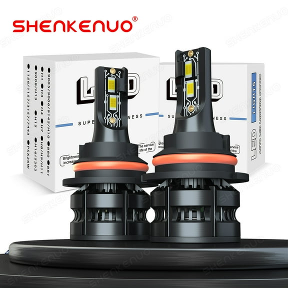 HB5 9007 LED Headlights 6000LM LED Lights Bulbs Kit High Low Beam Super Bright