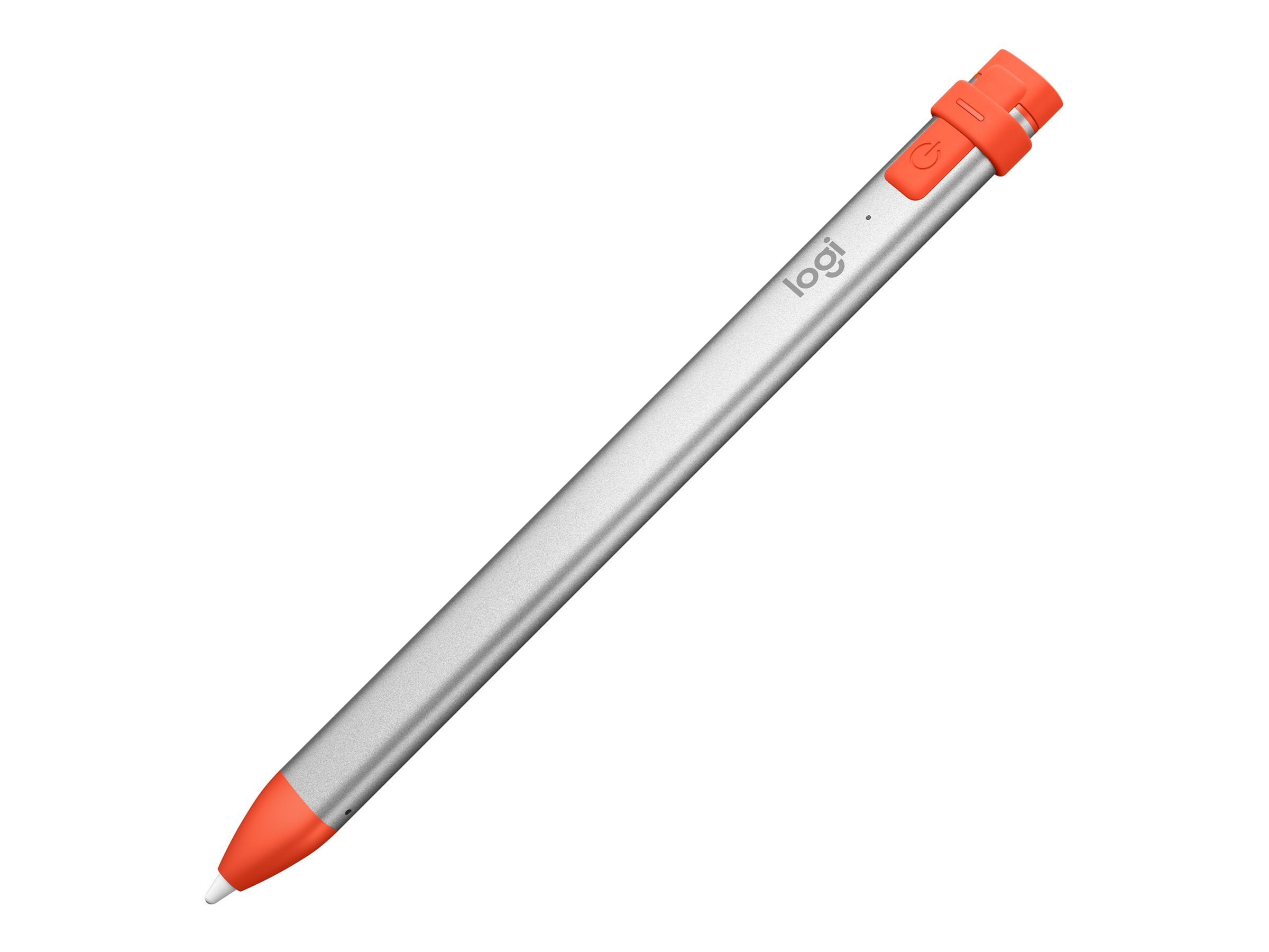 Logitech Crayon Stylus for Tablets Aluminum Pen Silicone Tip 914000031
