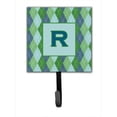 thumbnail image 1 of Carolines Treasures CJ1020-RSH4 Letter R Initial Monogram - Blue Argoyle Leash Holder Or Key Hook, 1 of 2