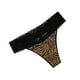 thumbnail image 1 of Gibobby Calzoncillos hipster Ropa interior de mujer Cintura Transpirable Levantamiento de cadera Calzoncillos Patrón Sexy Encaje G String Pantalones(Caqui， XL), 1 of 4