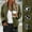 Army Green, variant on Jackets for Women 2025 Solid Color Waterproof and Windproof Coats Lightweight Casua Lined Jacket