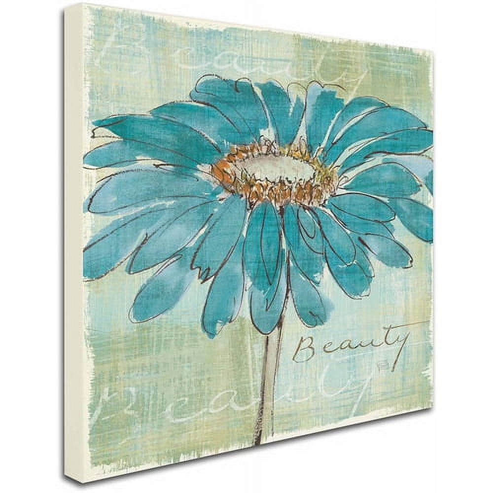 Trademark Fine Art "Spa Daisies I" Canvas Art by Chris Paschke