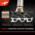 thumbnail image 4 of A-Premium Front 2-PC Exhaust Manifold Catalytic Converter Kit Direct-Fit Compatible with Dodge Avenger 2008-2010 & Chrysler Sebring 2007-2010, 2.7L, EPA Compliant, 4 of 6