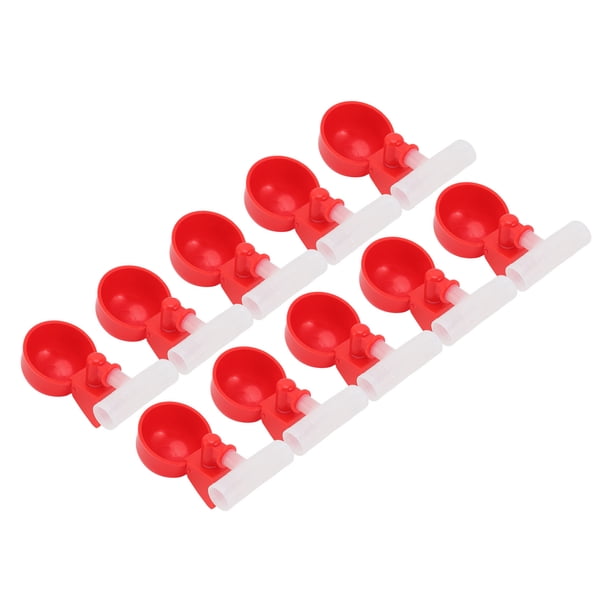 Vasos De Agua Para Palomas, Juego De 10 Vasos De Agua De Pollo Automáticos De Alta Resistencia De Plástico Para Palomas Para Patos ANGGREK Otros