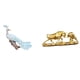 thumbnail image 1 of Majestuosa Escultura De Fusión De Pavo Real Y Toro, Elegante Figura De Animal, Decoración Moderna Para Jardín Y Hogar, Adorno único De Feng Shui Para Escritorio Y Patio., 1 of 8