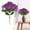 Purple, variant on 1 Bunch Artificial Hydrangea Bouquet, Real touch Fake Flower for Home Table Centerpiece, Wedding Decor Festival Bouquet, Uv Resistant Silk Plant (Pink)