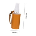 thumbnail image 4 of 3 uds botella de spray botella de piel con soporte botella portátil lavado de manos viaje jabón de manos mini botellas de spray de plástico viaje vacío, 4 of 5