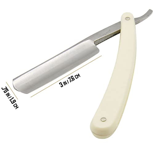 Union Razors Straight Edge Razor White - Walmart.com