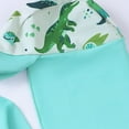 thumbnail image 5 of Gerichy Boys Swim Set, 2T 3T 4T 5T Swimsuit Boys Summer Toddler Boys Girls Short Sleeve Cartoon Dinosaur Prints 1 Piece Swimwear Beach Swimsuit Bikini, 5 of 6