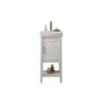 thumbnail image 1 of Legion Furniture WLF9018-W Meuble-Lavabo Lavabo Blanc de 18 Po, 1 of 1