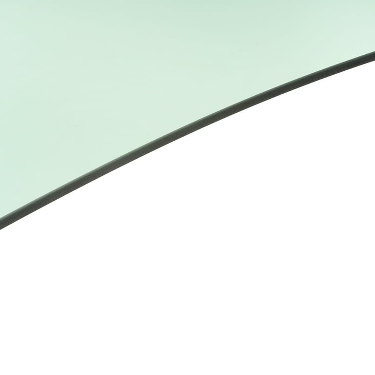 HECASA, Left Side Door Glass, M4N071, Light Green Tempered